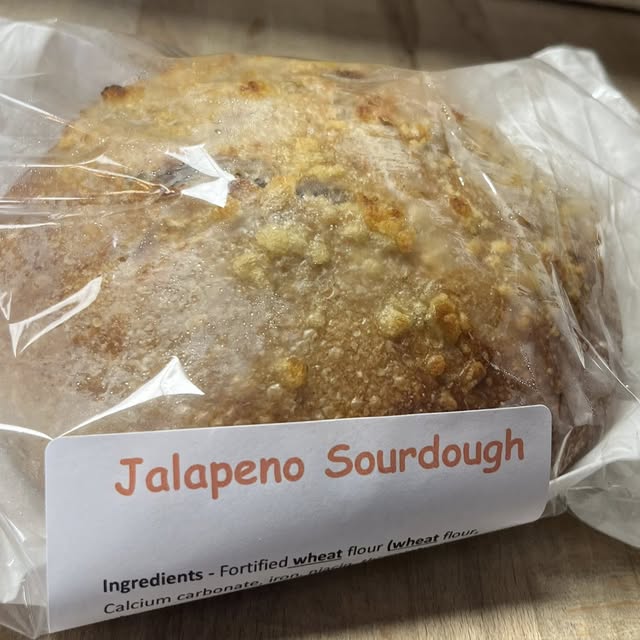 Jalapeno sourdough