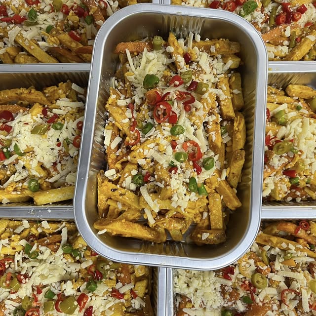 Loaded fries trays