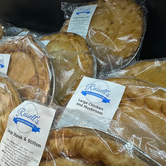 Russell's pies close